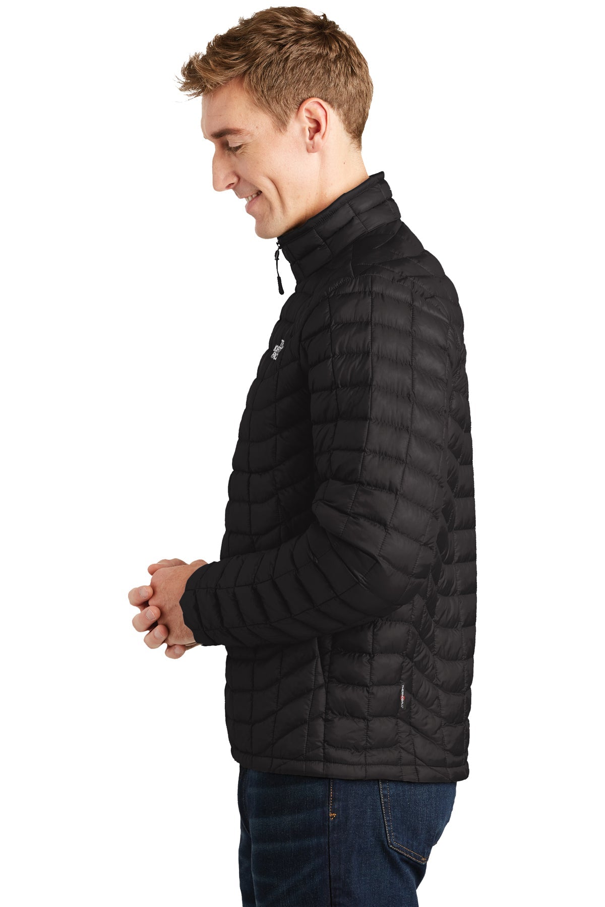 The North Face ThermoBall Trekker Jacket TNF Matte Black [Tilt]