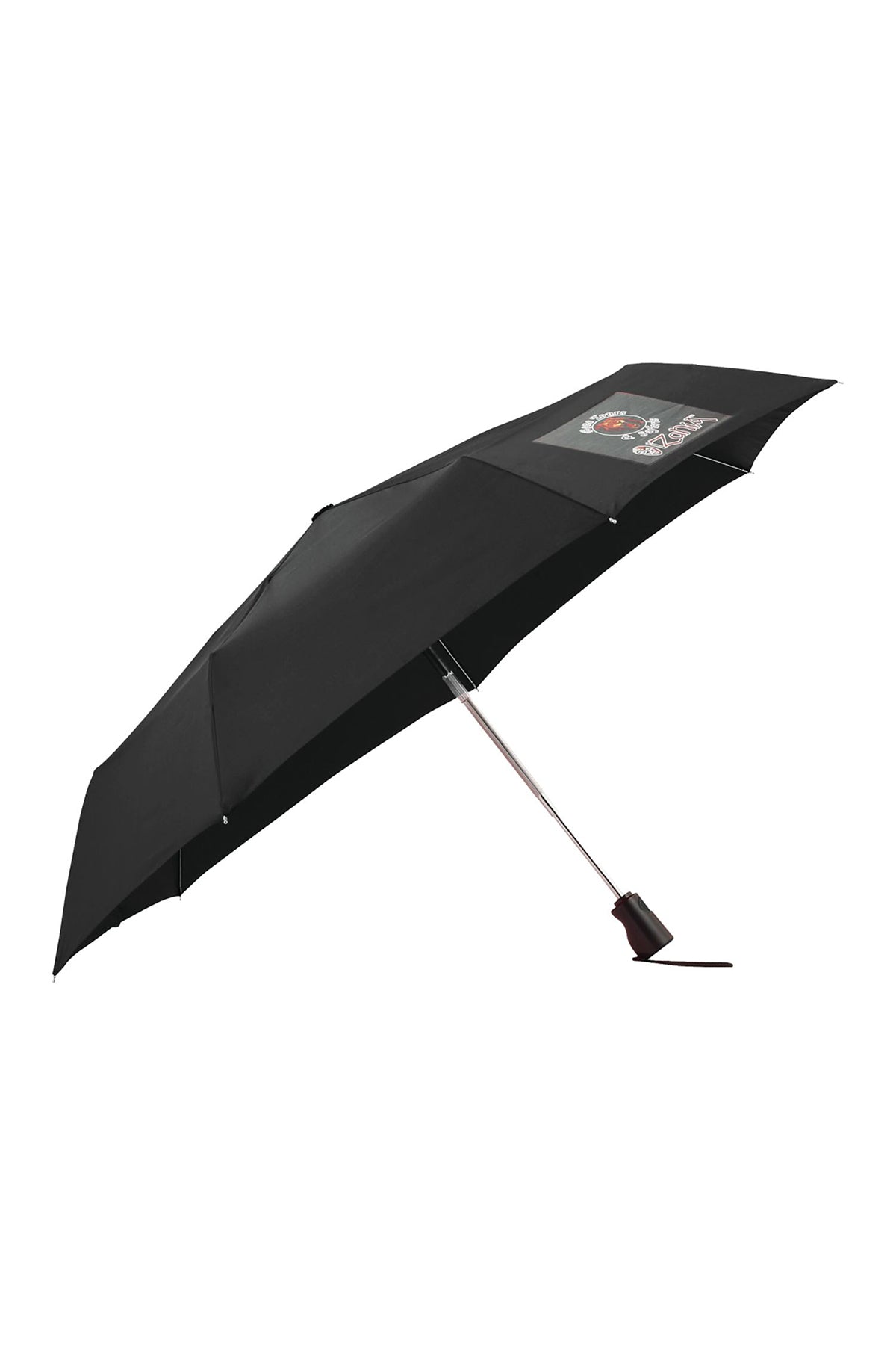 Totes 3 Section Auto Open/Close 44" Custom Umbrellas, Black
