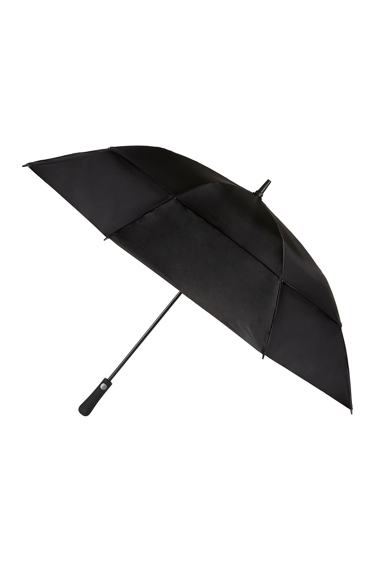 Totes UV Protection Auto Open Golf 60" Custom Umbrellas, Black