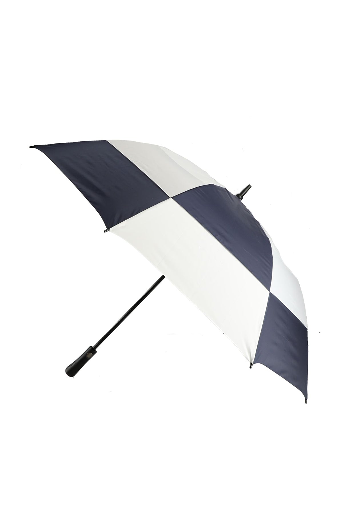 Totes UV Protection Auto Open Golf 60" Custom Umbrellas, Navy/White