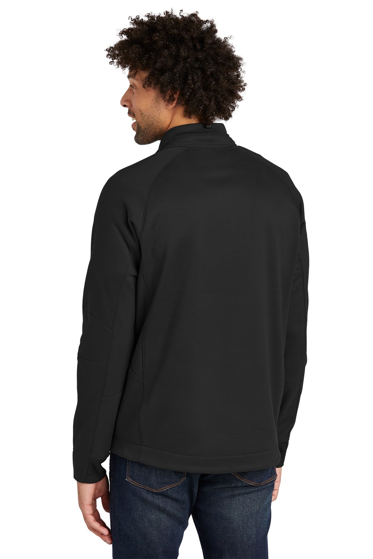 New Era Venue Fleece Custom Quarter Zips, Black [Donor Recovery Services]