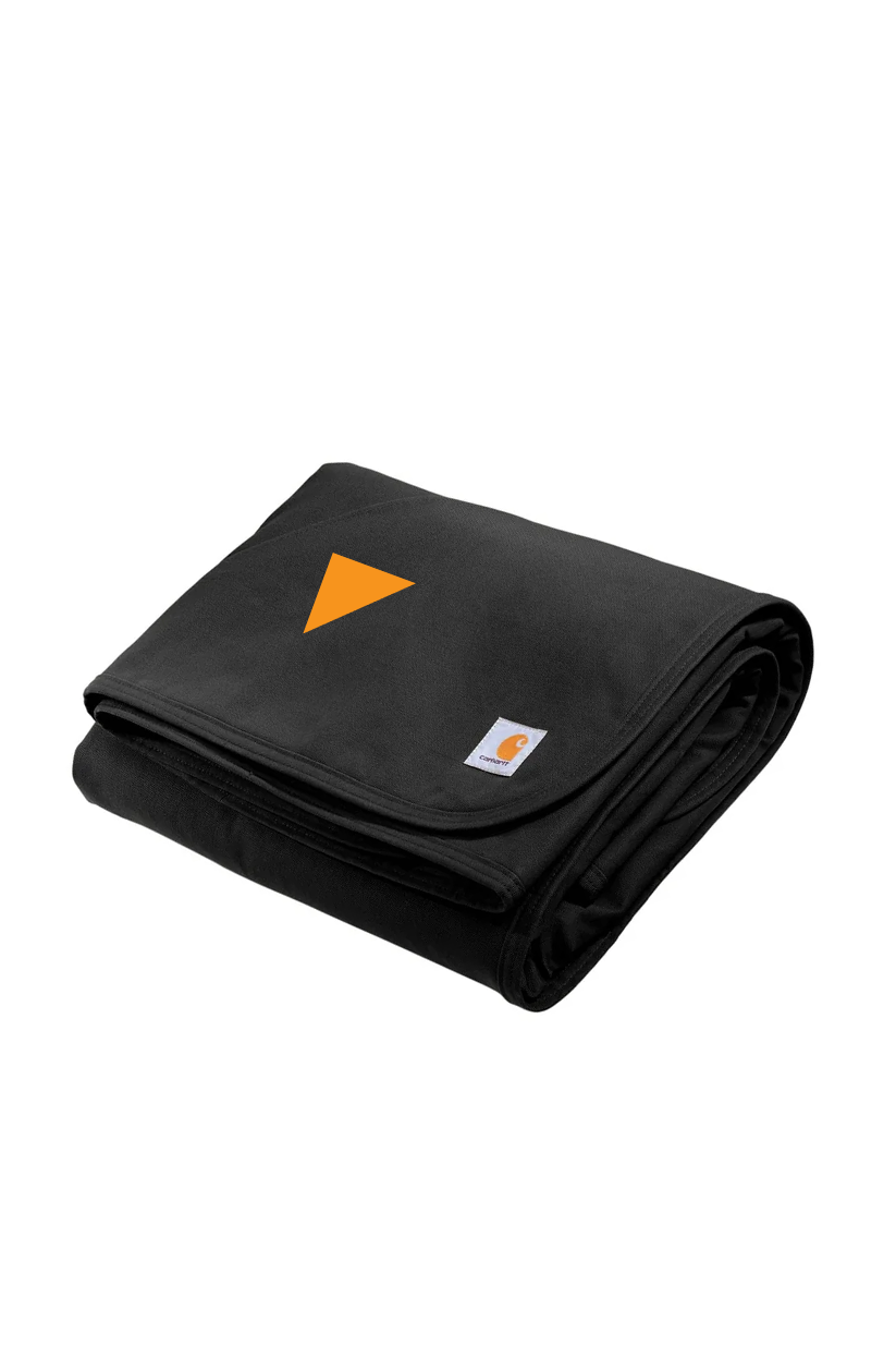 Carhartt Firm Duck Sherpa-Lined Blanket, Black [Tangram]