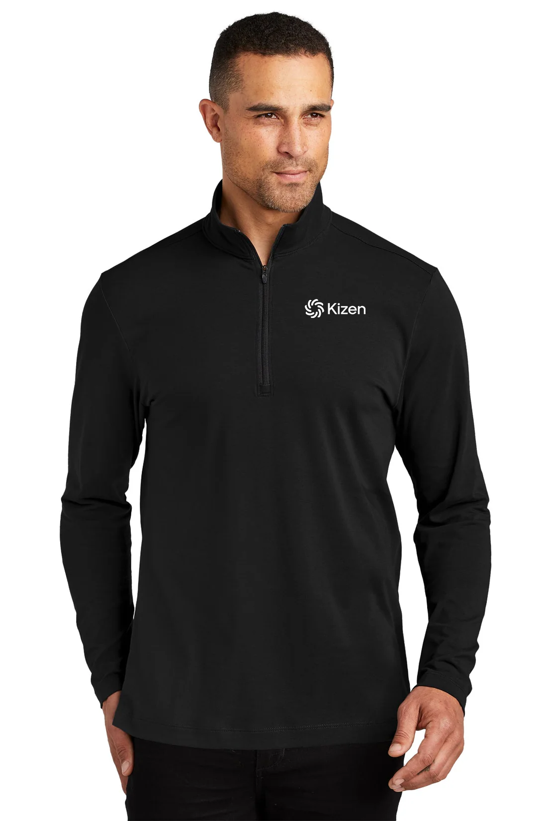 OGIO Limit Quarter Zip, Blacktop [Kizen]