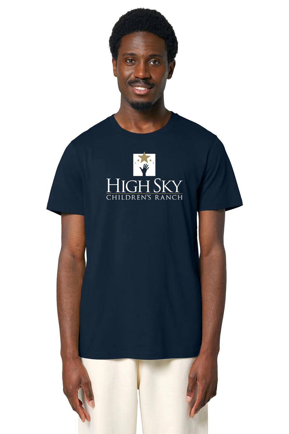 Stanley Stella Unisex Crafter Tee, French Navy [High Sky Children's Ranch]
