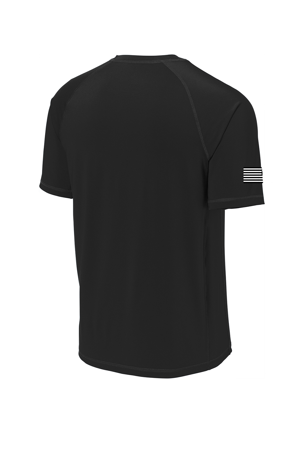 Sport-Tek Rashguard Tee, Black [Stratolaunch]