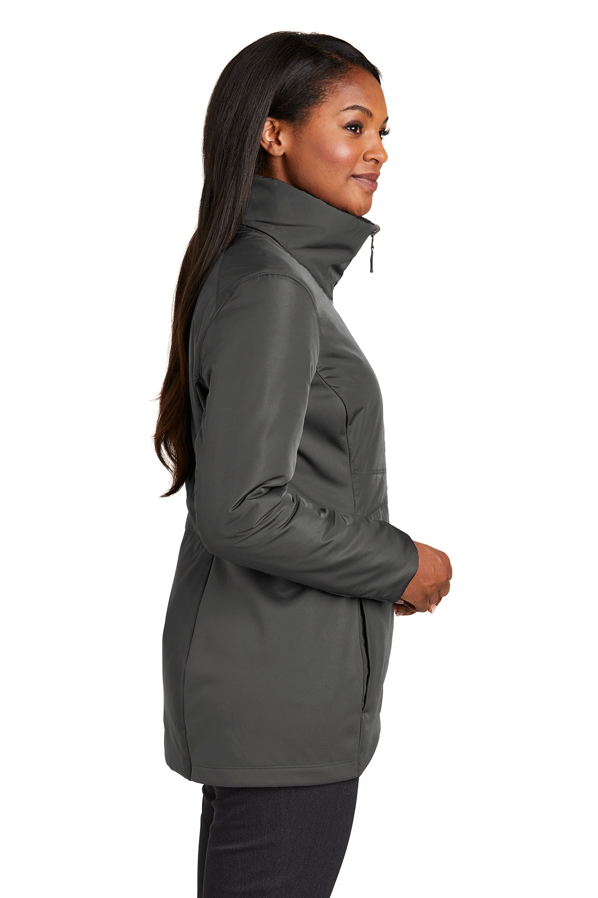 Port Authority Ladies Collective Customized Insulated Jackets, Graphite [NCT]