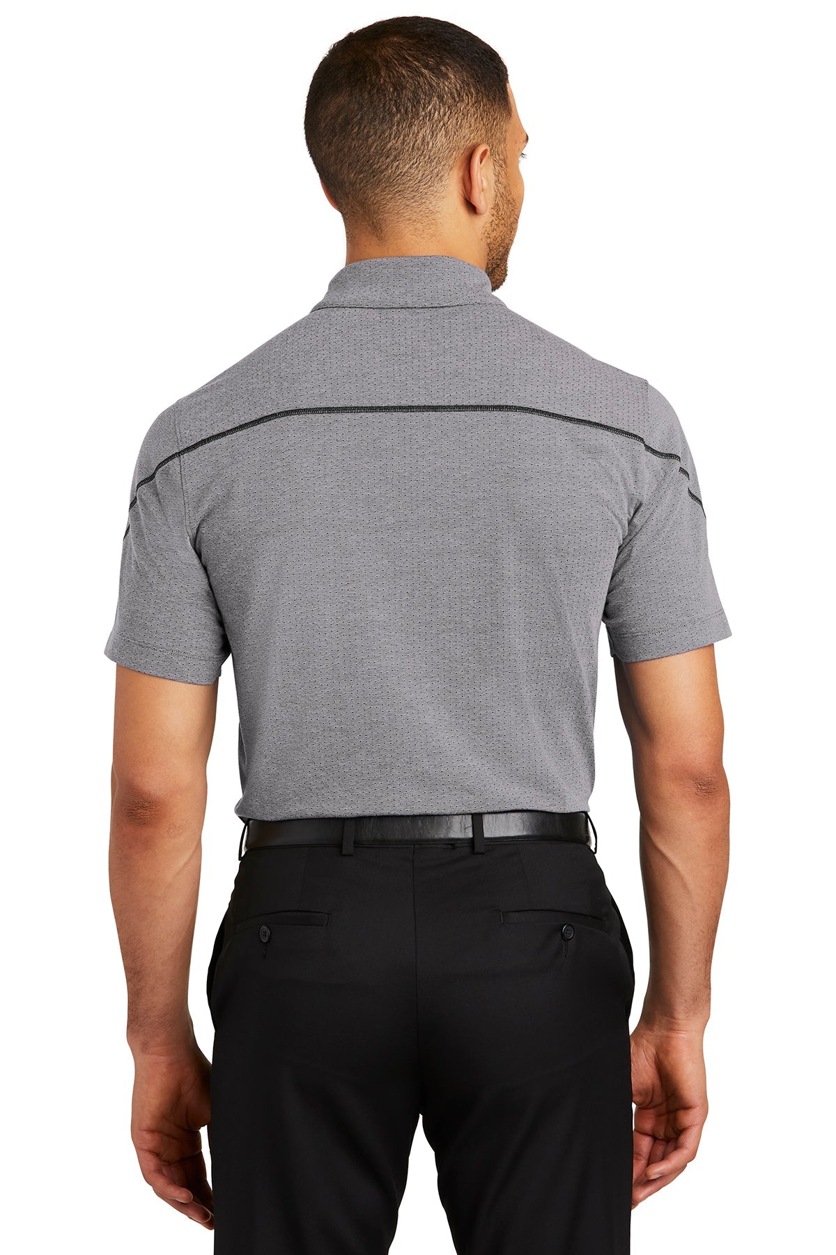 OGIO Tread Customized Polos, Grey Heather [Sherpa LLC]
