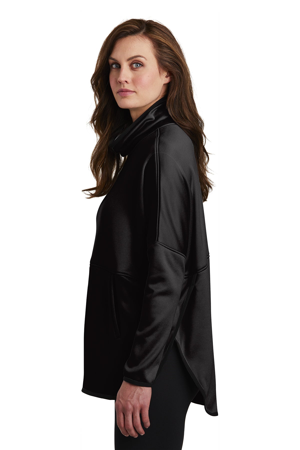 The North Face Ladies Canyon Flats Stretch Poncho TNF Black Heather [Horizontal Talent]