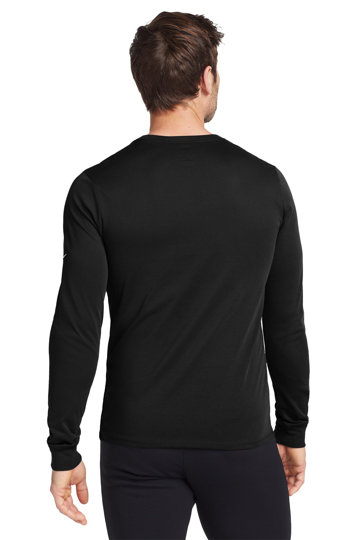 Nike Dri-FIT Long Sleeve Tee, Black [Lane & Waterman]