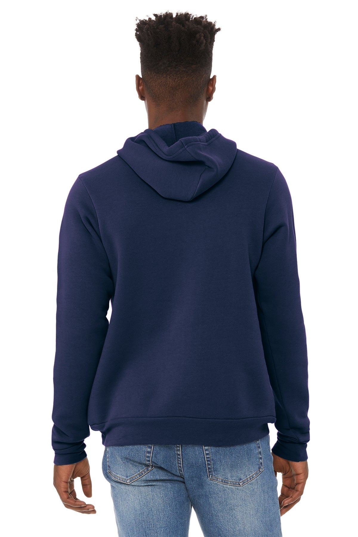 Bella Canvas Unisex Sponge Fleece Hoodie, Navy [River Valley School]