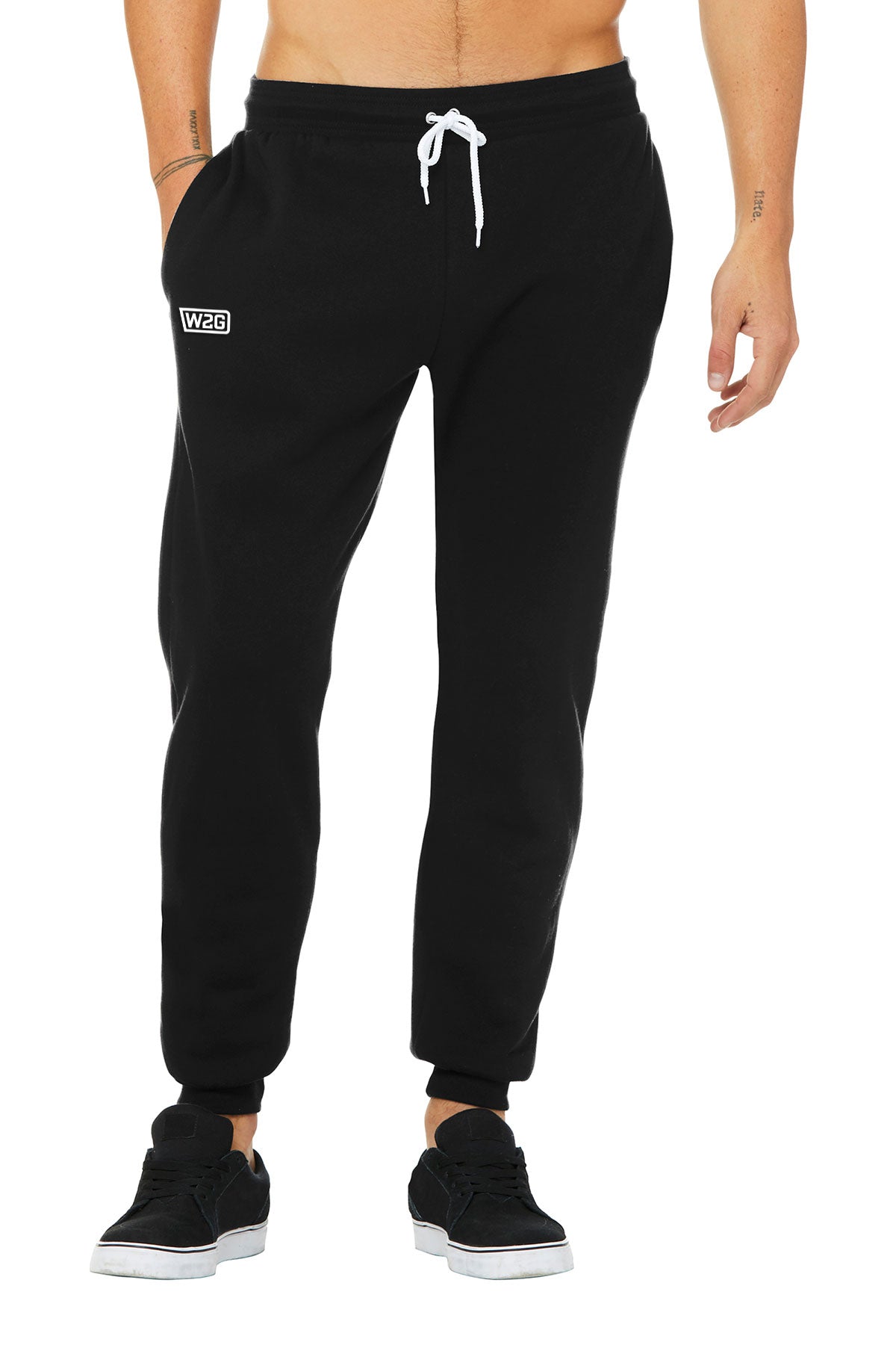 BELLA+CANVAS Jogger Sweatpants, Black [Ware2Go]