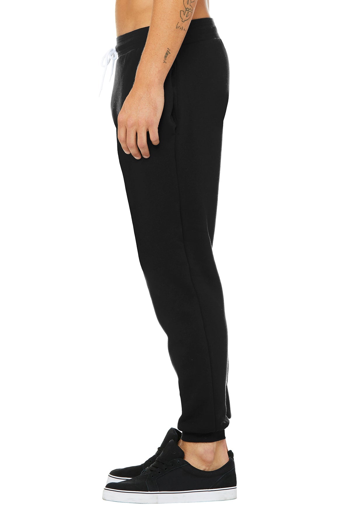 BELLA+CANVAS Unisex Jogger Sweatpants Black [Ware2Go]
