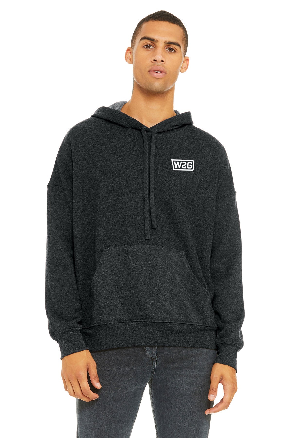 Bella Canvas Unisex Sponge Fleece Hoodie, Dark Grey [Ware2Go]