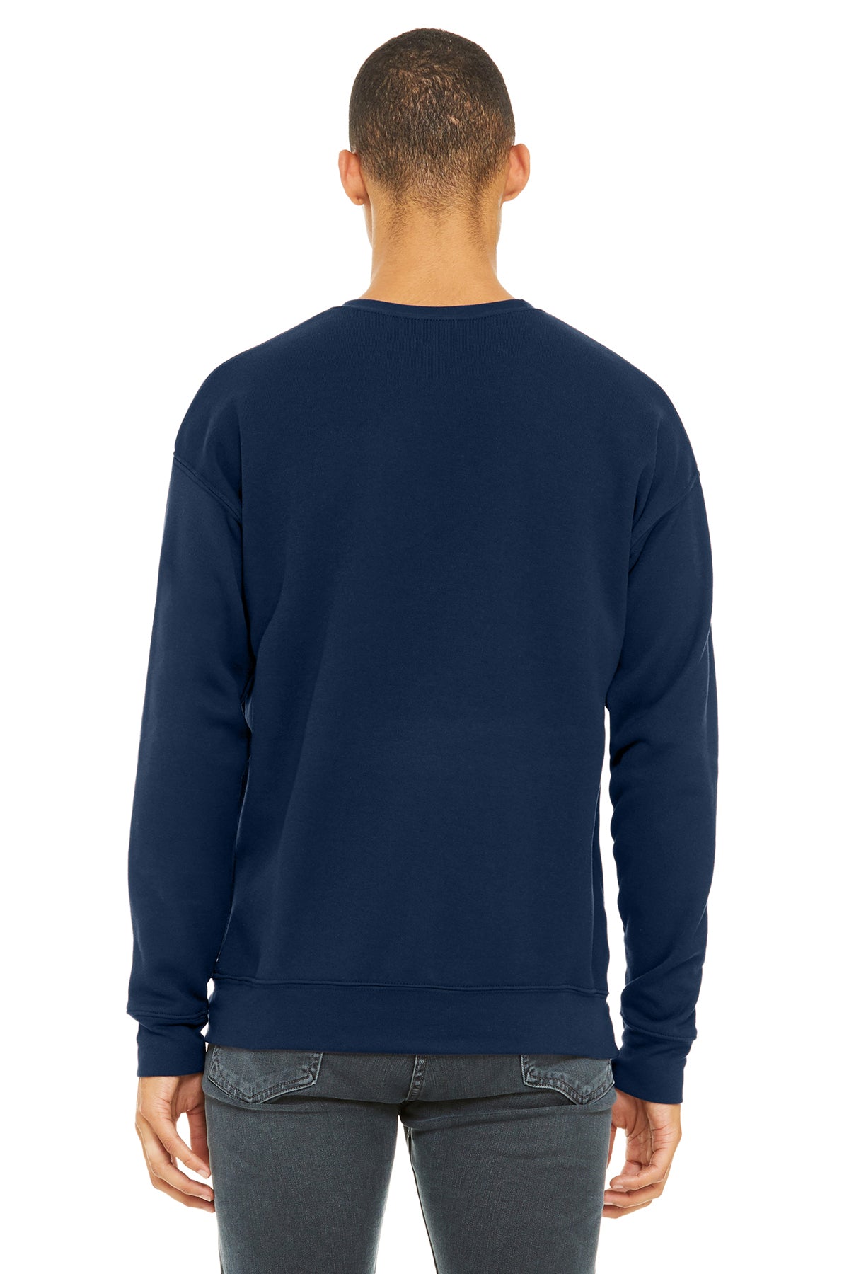 Bella Canvas Unisex Drop Shoulder Pullover, Navy [Reynolds and Moore]