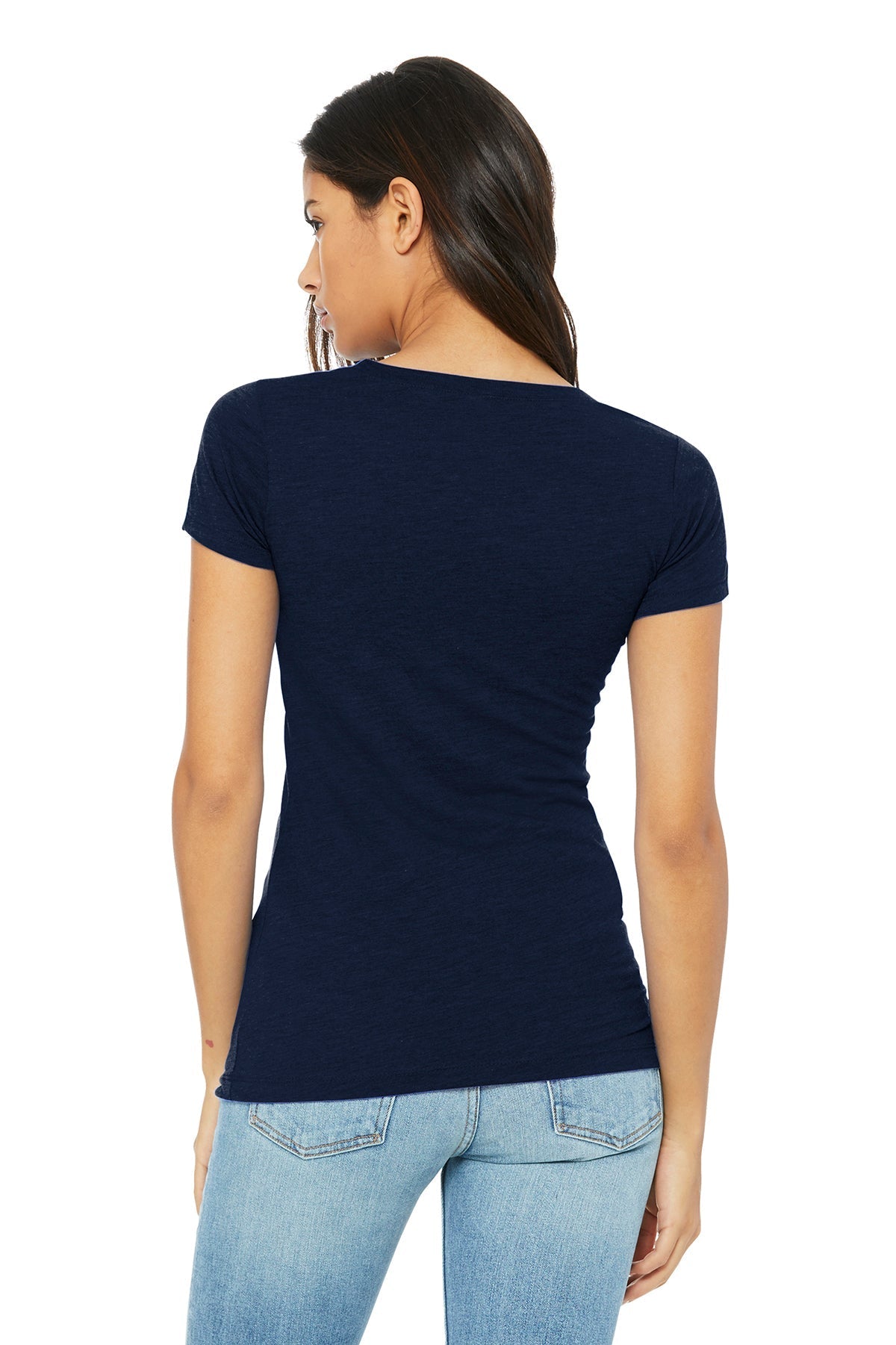 Bella Canvas Ladies The Favorite T-Shirt, Navy [Valley Internet]