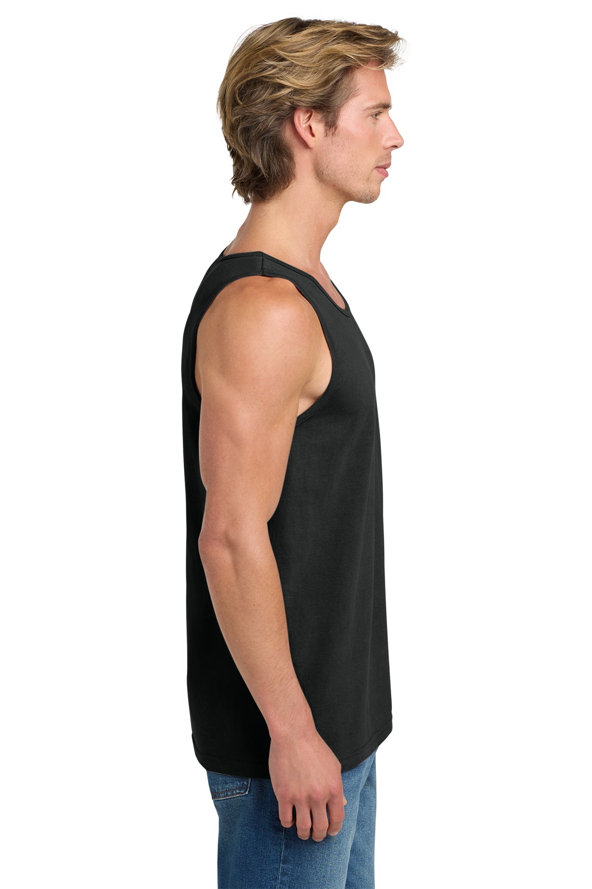 Comfort Colors Heavyweight Custom Ring Spun Tank Tops, Black