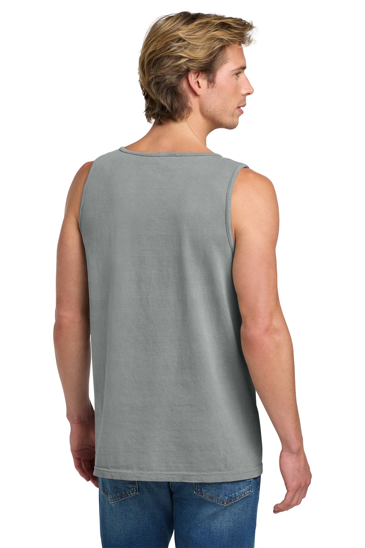 Comfort Colors Heavyweight Custom Ring Spun Tank Tops, Granite