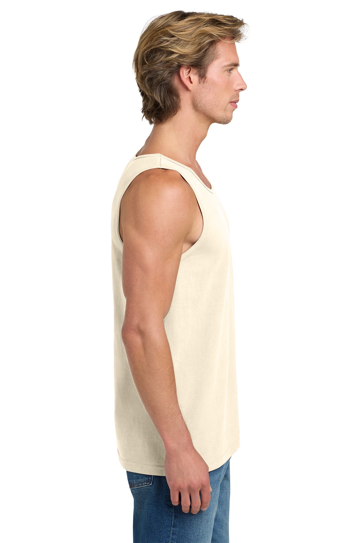 Comfort Colors Heavyweight Custom Ring Spun Tank Tops, Ivory