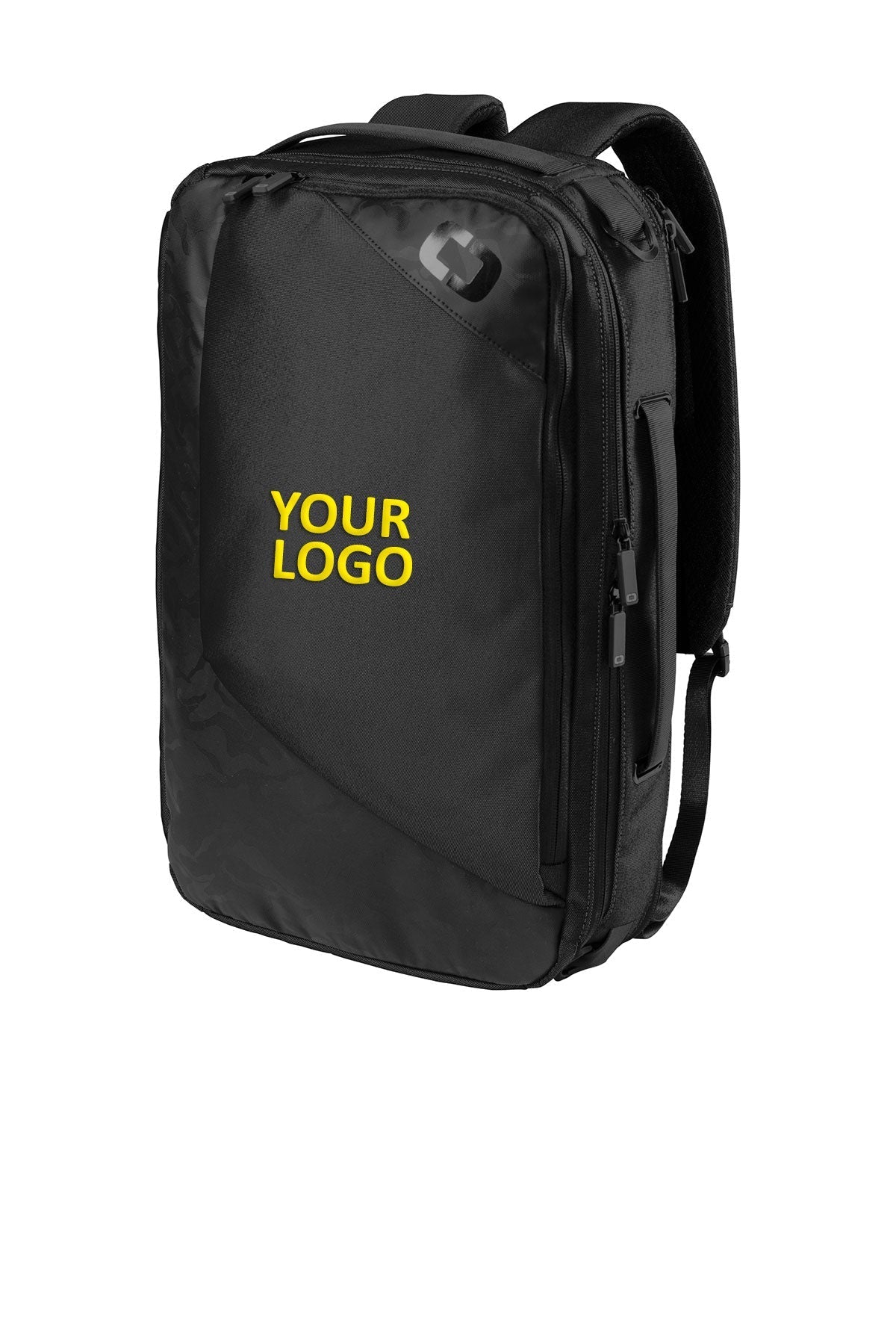 OGIO Convert Customzied Backpacks, Black [Horizontal Talent]