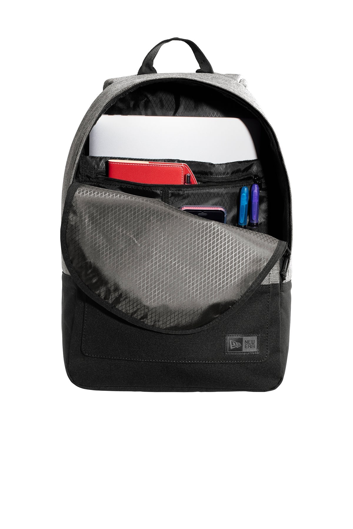 New Era Legacy Custom Backpacks, Black Twill Heather/ Black [Arthritis & Rheumatism Associates PC]