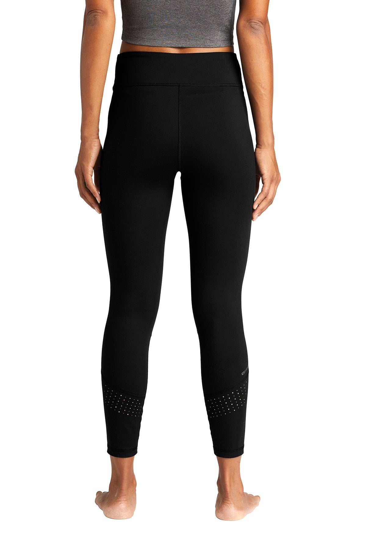OGIO ENDURANCE Ladies Laser Tech Custom Leggings, Blacktop [Real8 Group]