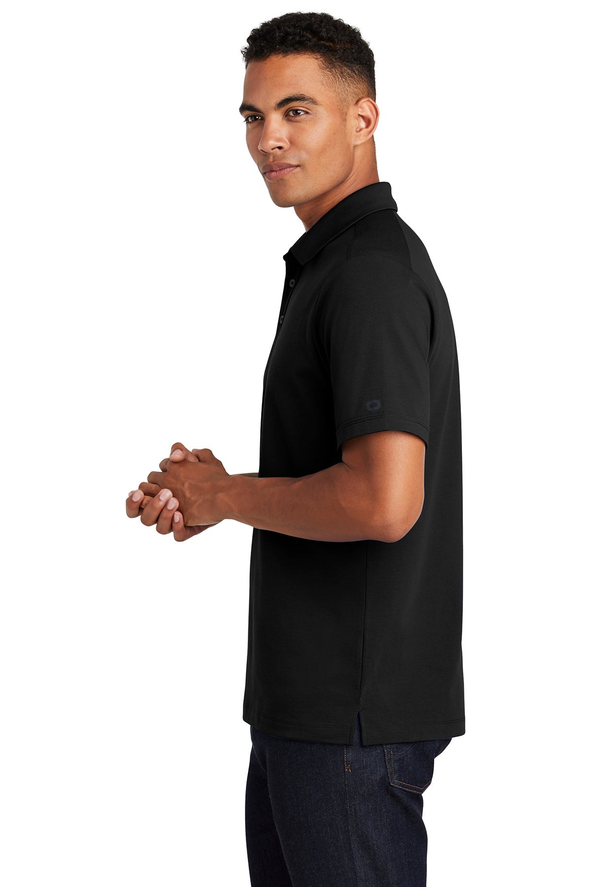 OGIO Limit Branded Polos, Blacktop [BC Forward]