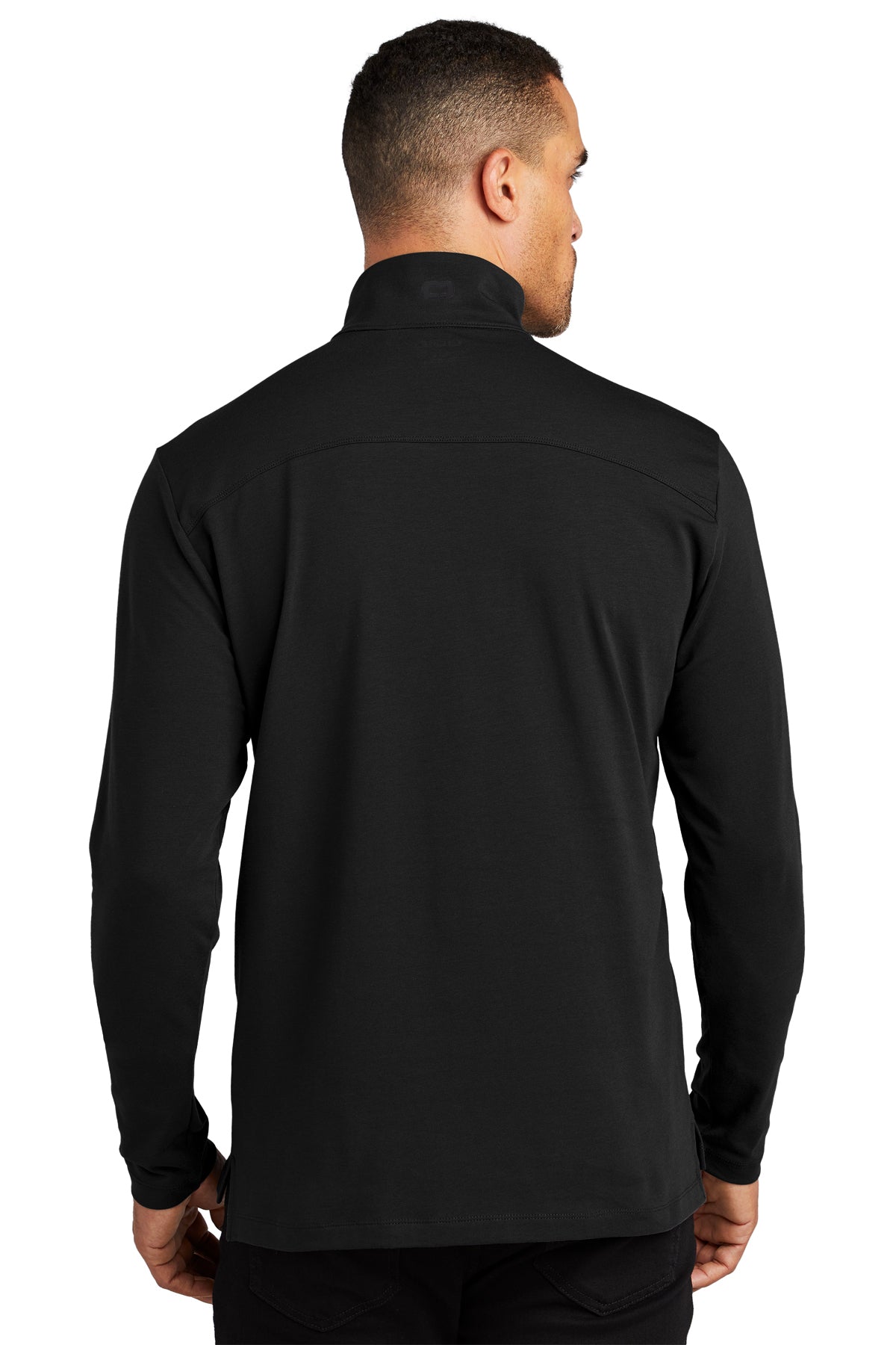 OGIO Limit Custom Quarter Zips, Blacktop [Kizen]