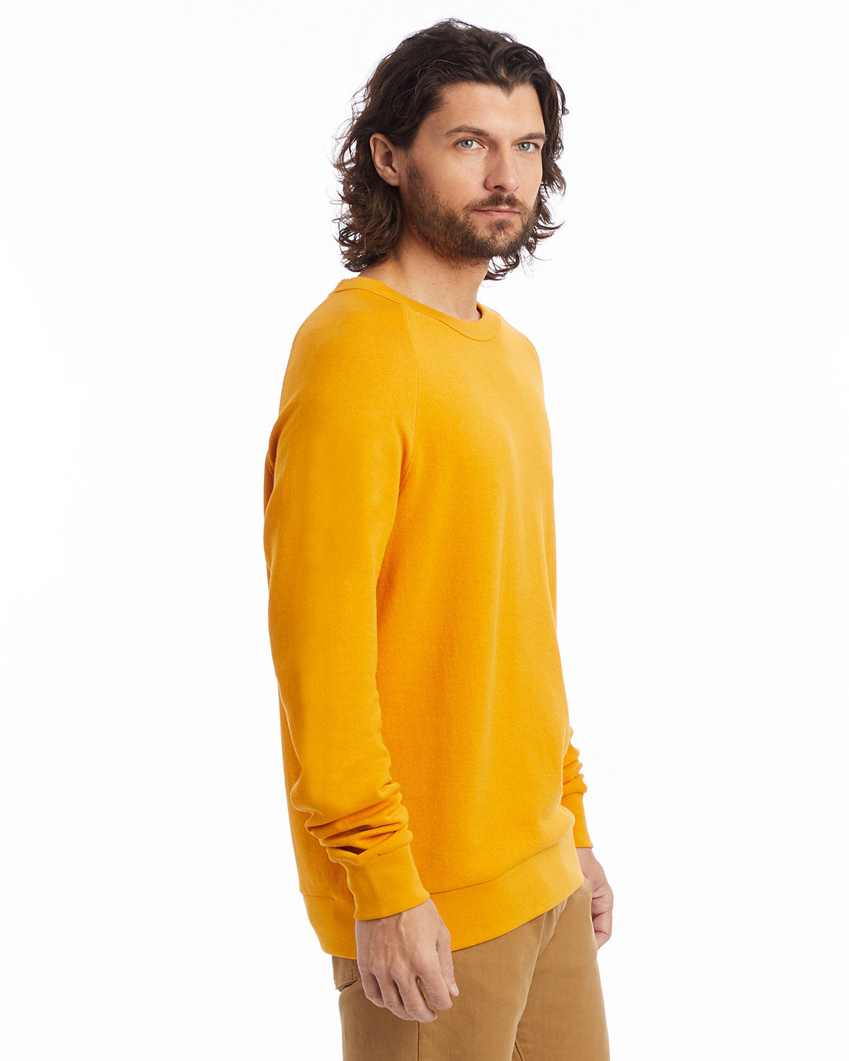 Alternative Unisex Washed Terry Champ Sweatshirt, Stay Gold