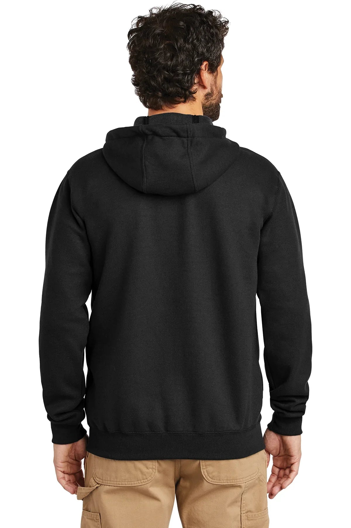 Carhartt Midweight Zip Up Hoodies, Black [FCCC/Civitek]
