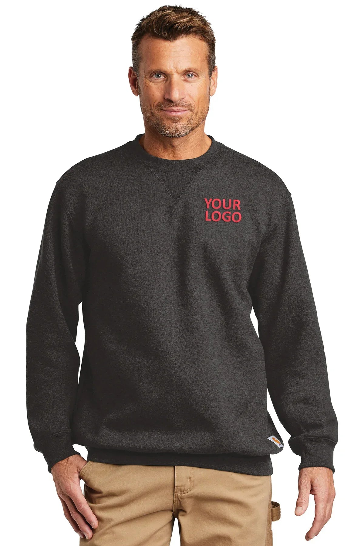 Carhartt Midweight Custom Sweatshirts, Carbon Heather [Orpical Technology Solutions]
