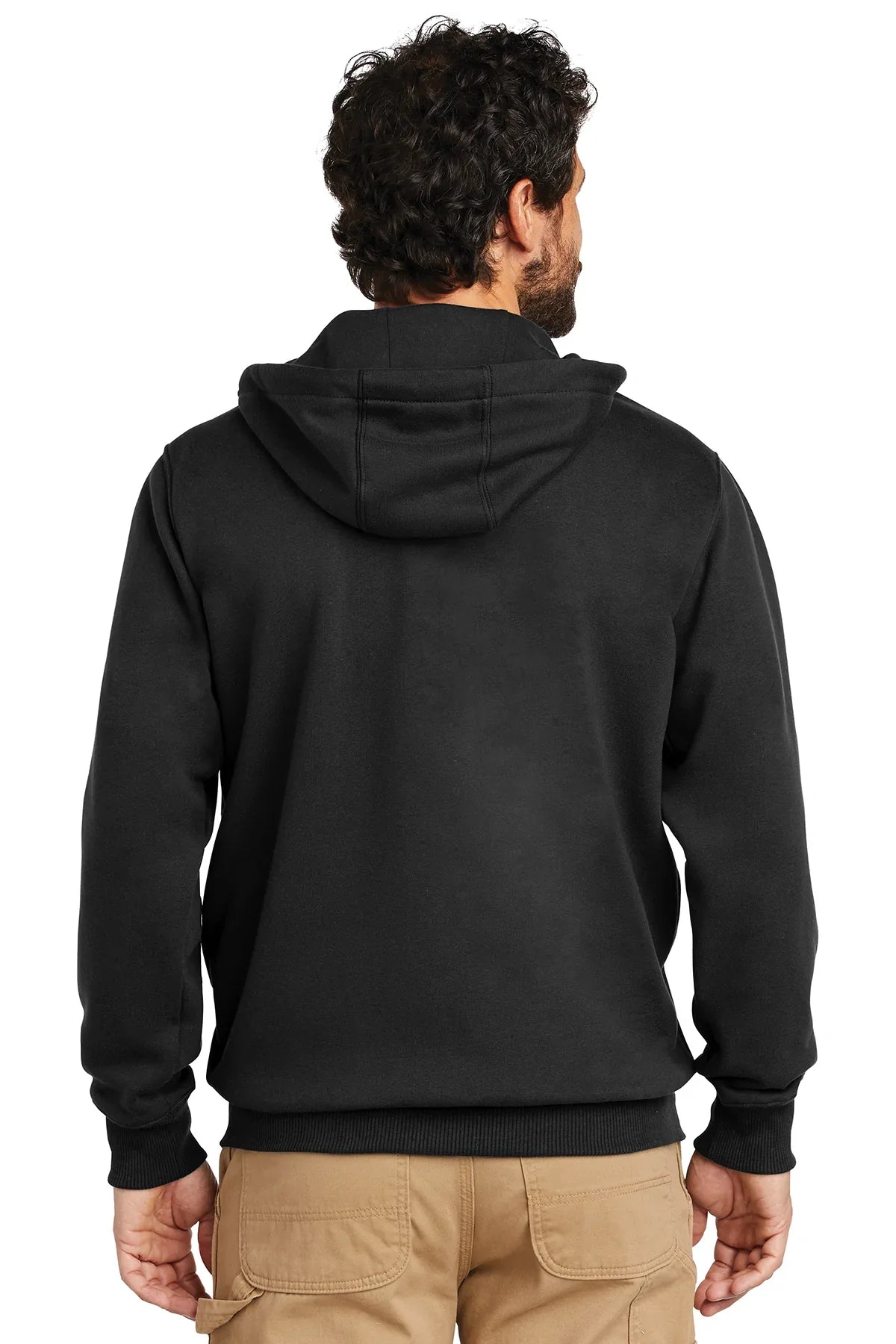 Carhartt Rain Defender Paxton Custom Zip Hoodies, Black [Real8 Group]