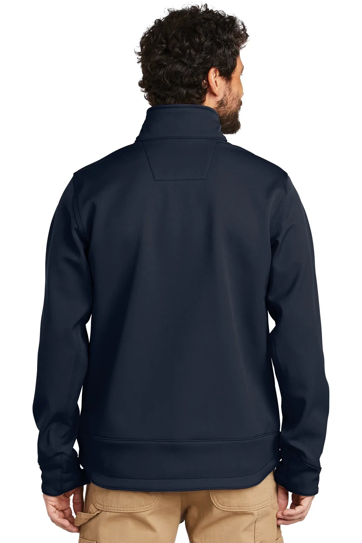 Carhartt Crowley Branded Soft Shell Jackets, Navy [AllEarth Renewables]