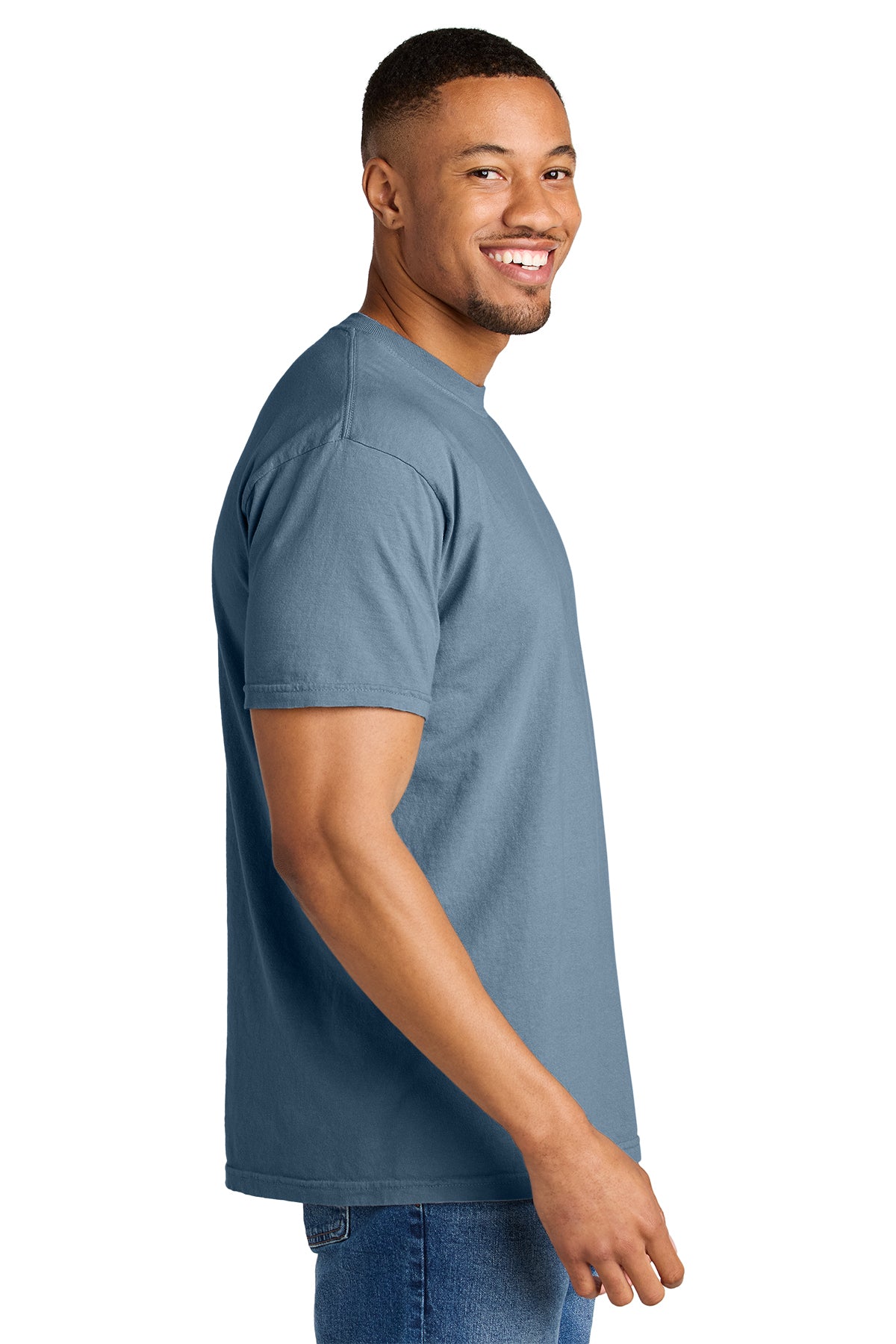 Comfort Colors Heavyweight Custom Ring Spun Tees, Blue Jean