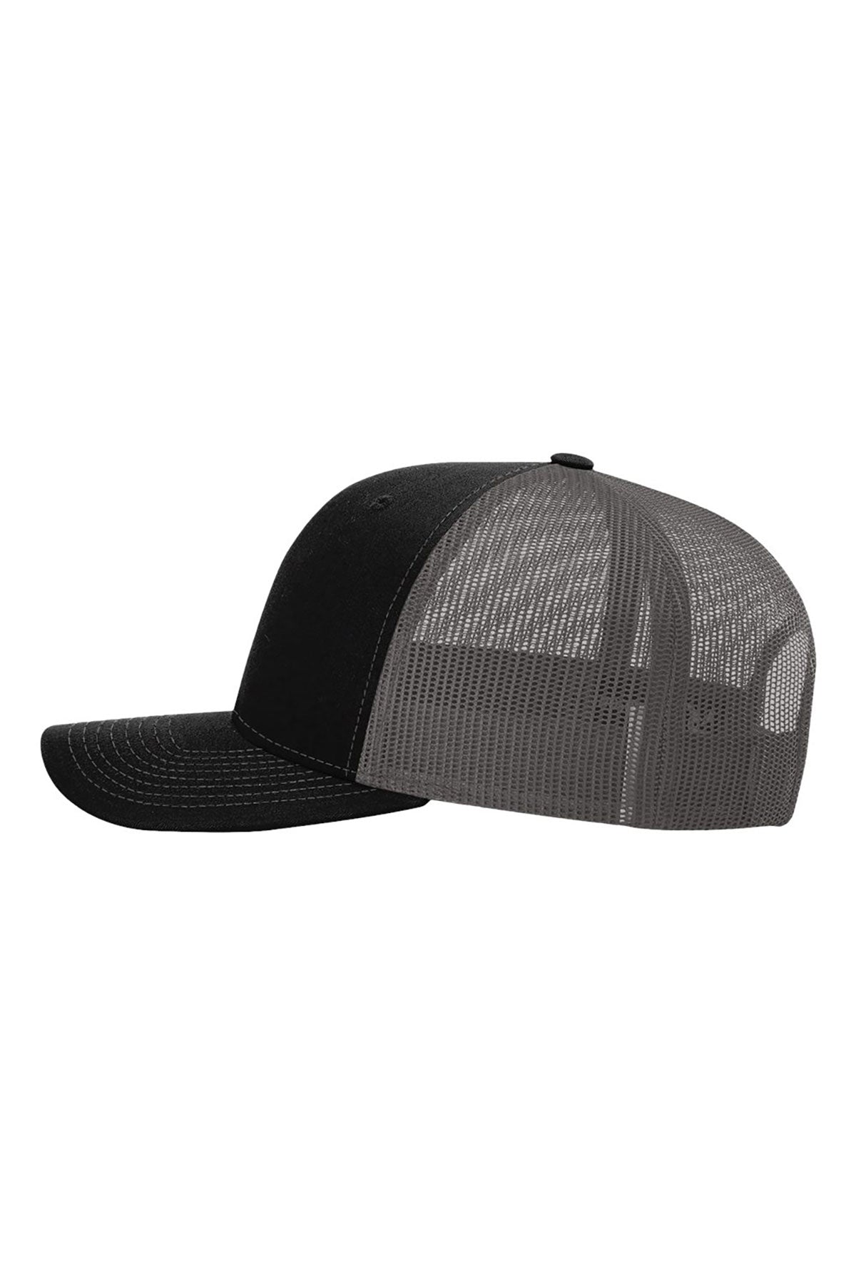 Richardson Recycled Branded Trucker Caps, Black Charcoal [Black Diamond Realty]