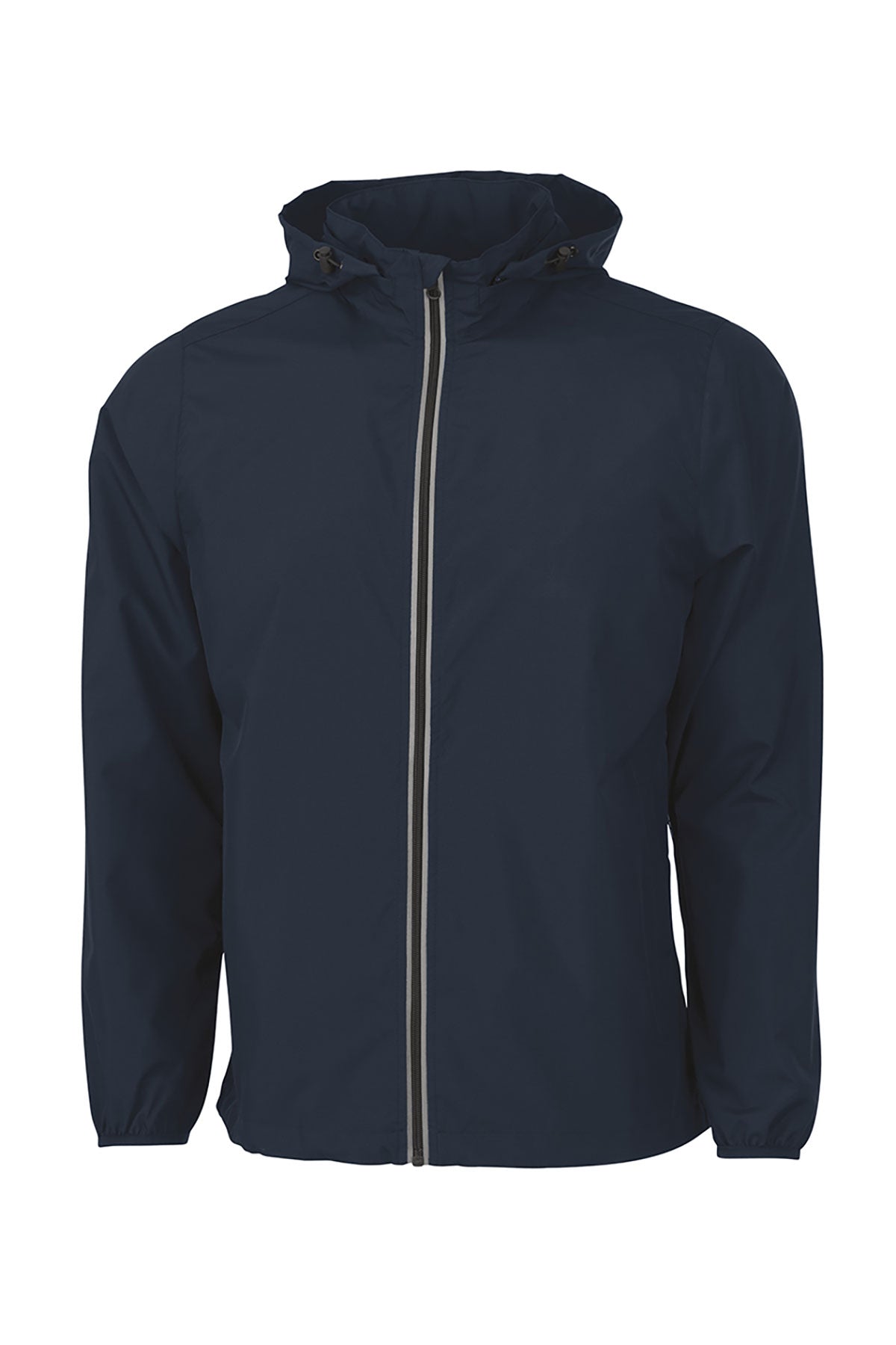 Charles River Pack-N-Go Full Zip Reflective Custom Jackets, Navy