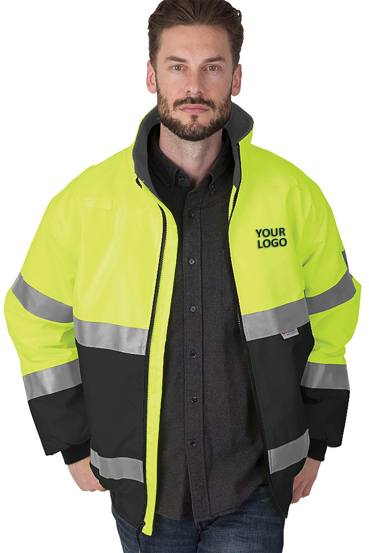 Custom Charles River 9732 Lime/Black