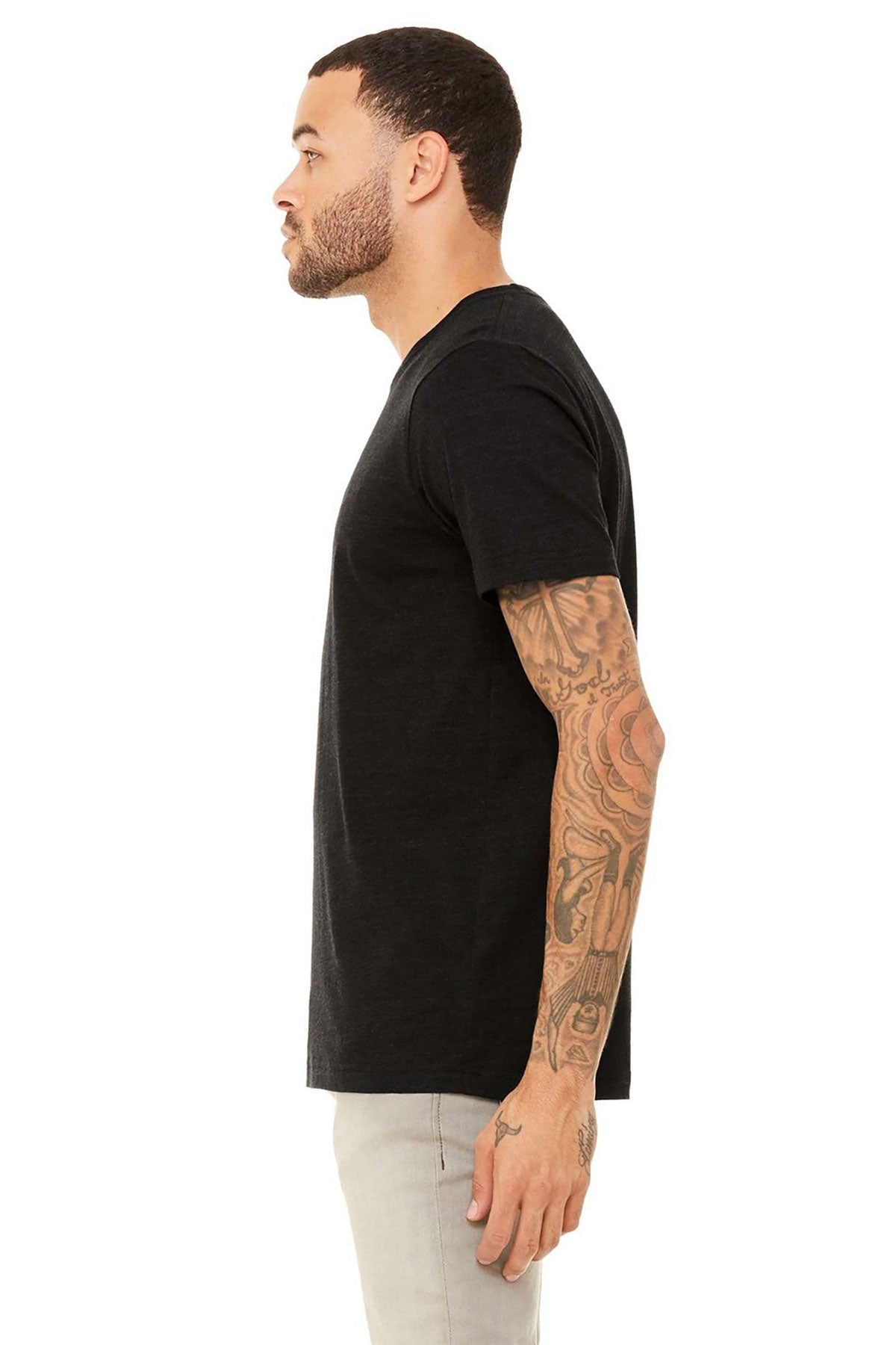 Bella Canvas Unisex Jersey T-Shirt, Black [Caliber Field Services, Inc.]