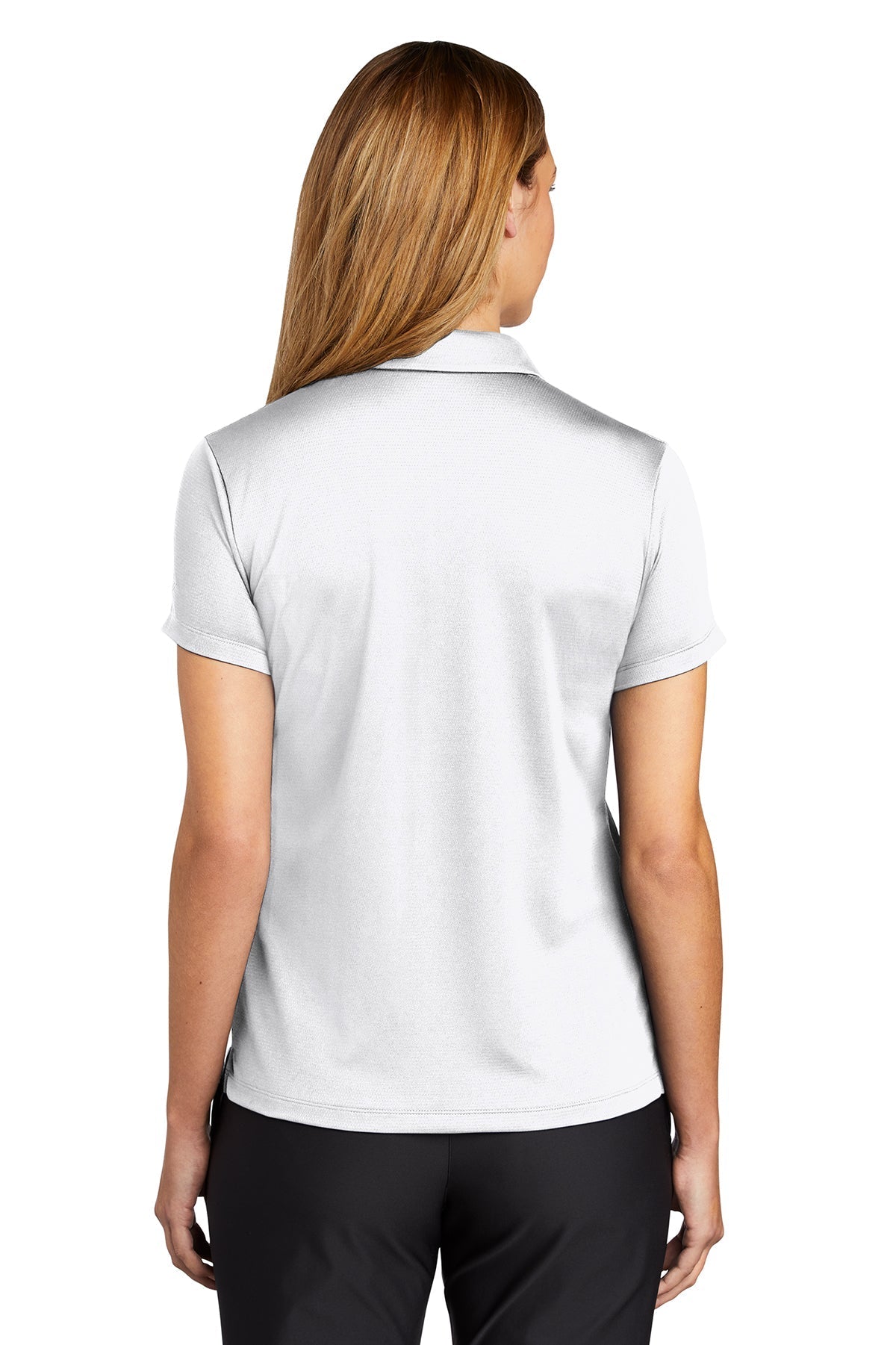 Nike Ladies Dry Essential Customized Polos, White [GuidePoint Security Cloud Security]