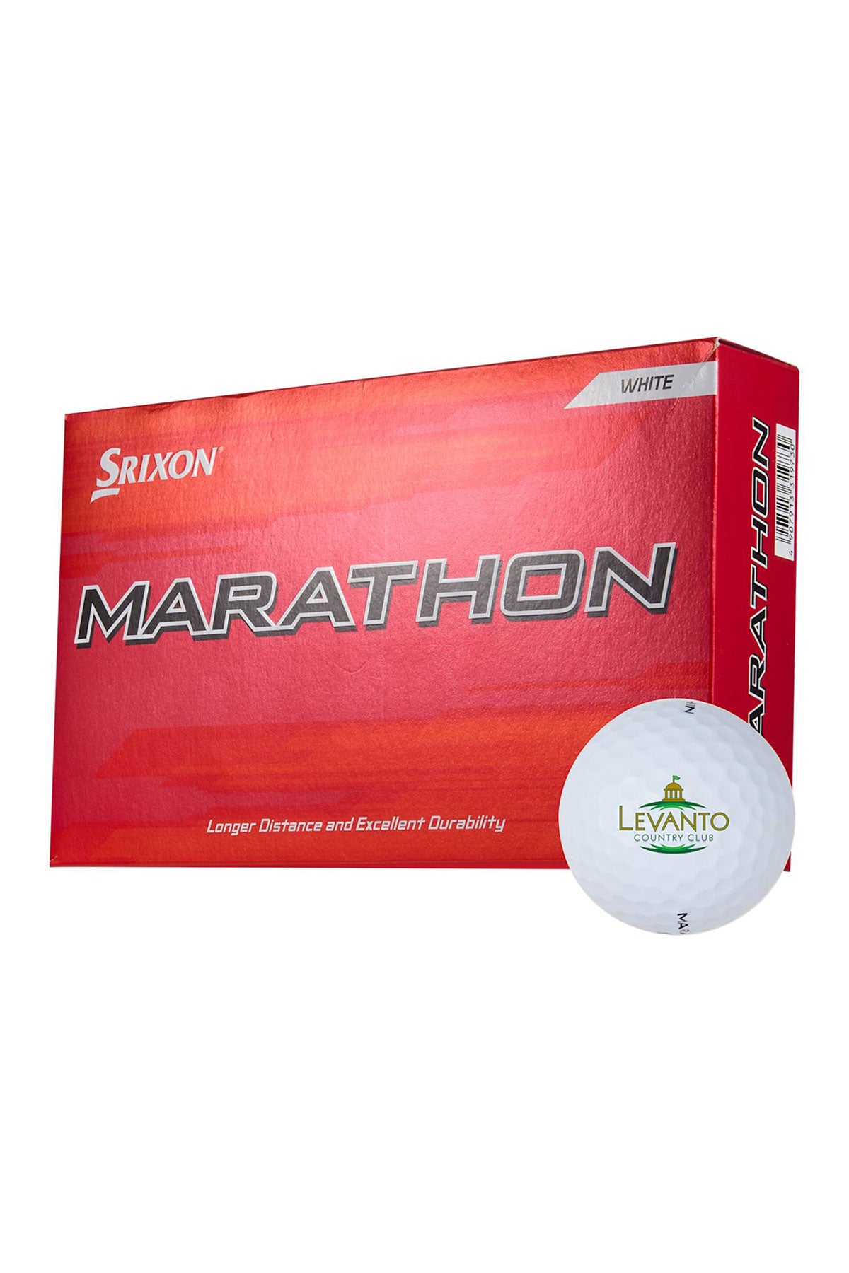 Srixon Marathon Custom Golf Balls-15 Pack, White