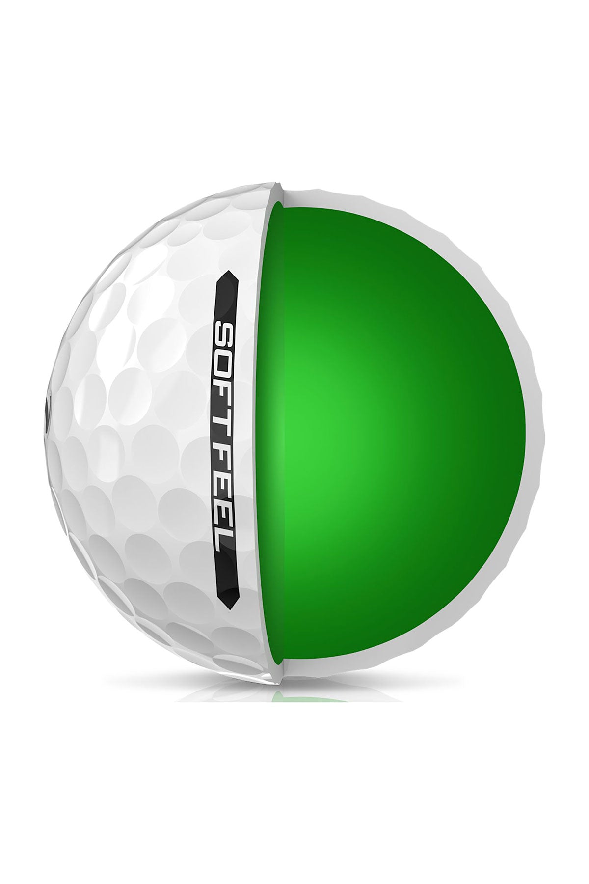 Srixon Soft Feel Custom Golf Balls-12 Pack, White