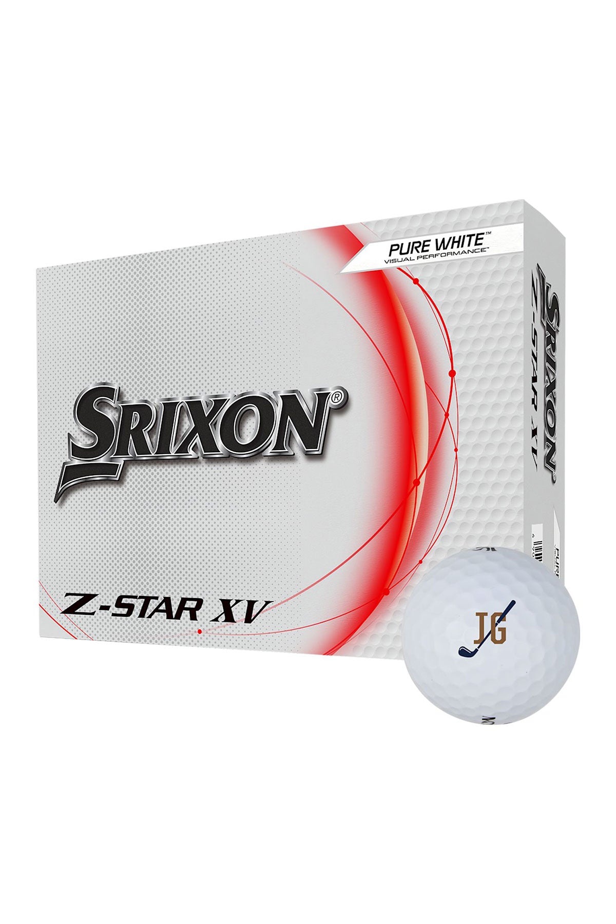Srixon Z-Star XV Custom Golf Balls-12 Pack, White