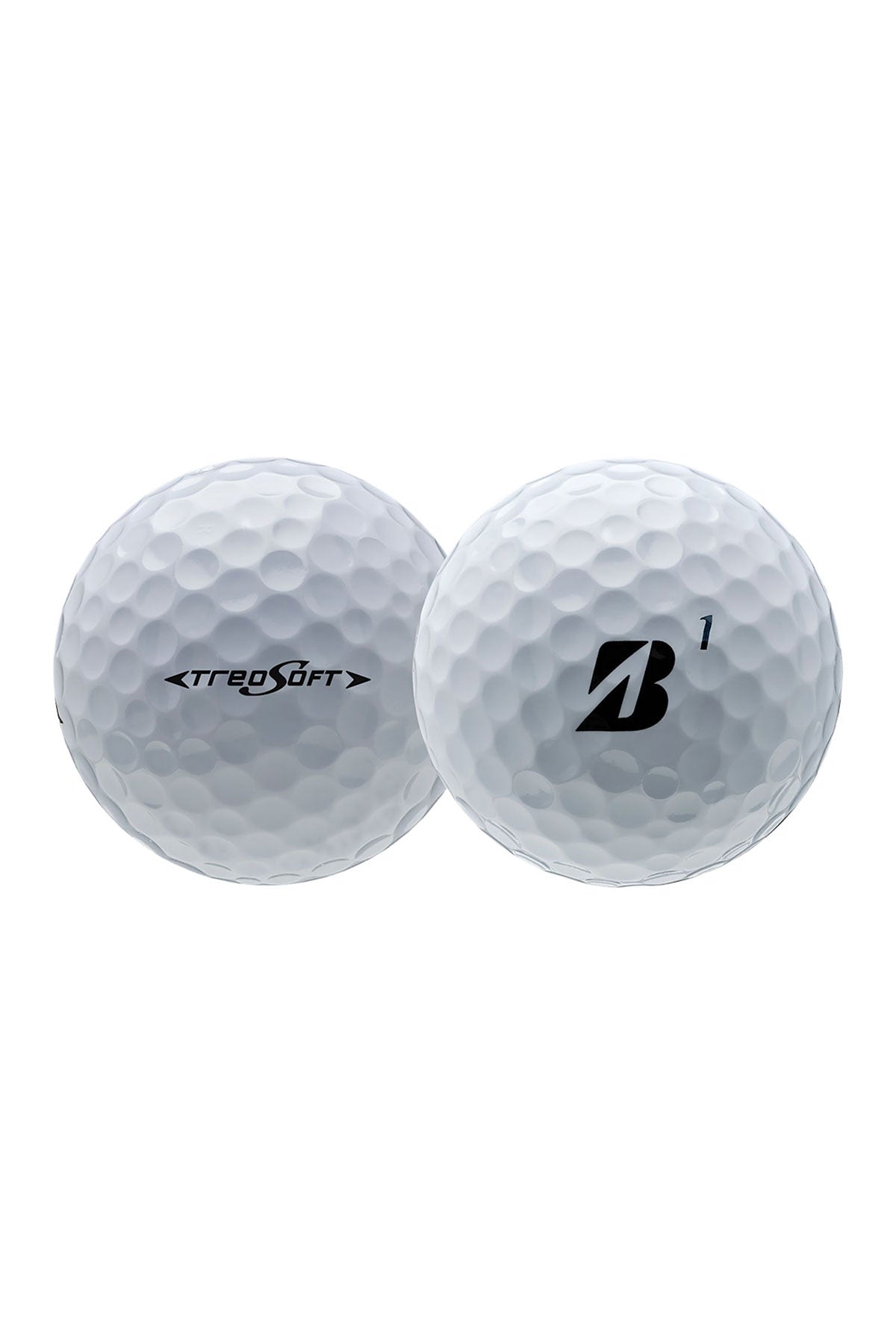 Bridgestone TreoSoft Custom Golf Balls-12 Pack, White