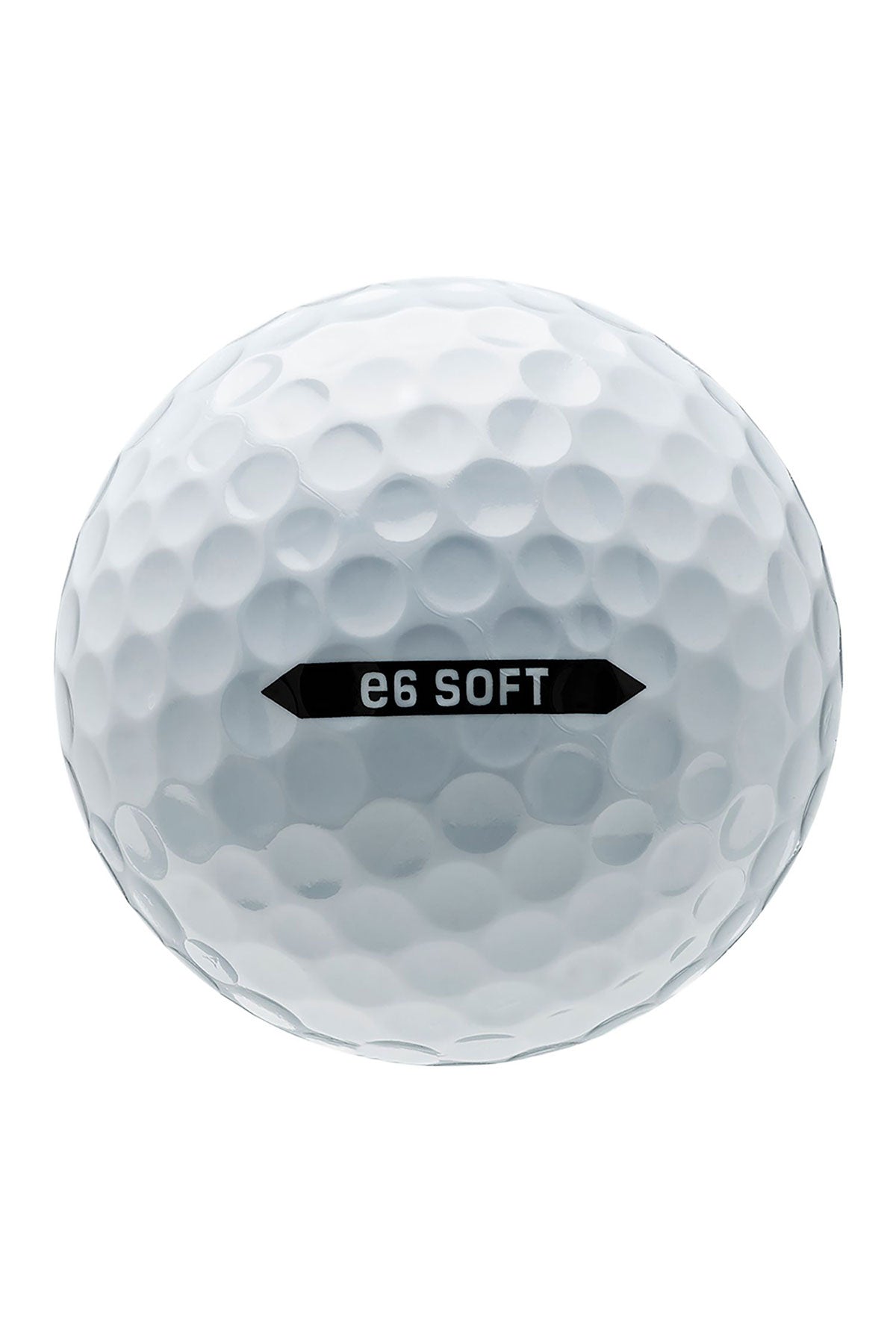 Bridgestone e6 Soft Custom Golf Balls-12 Pack, White