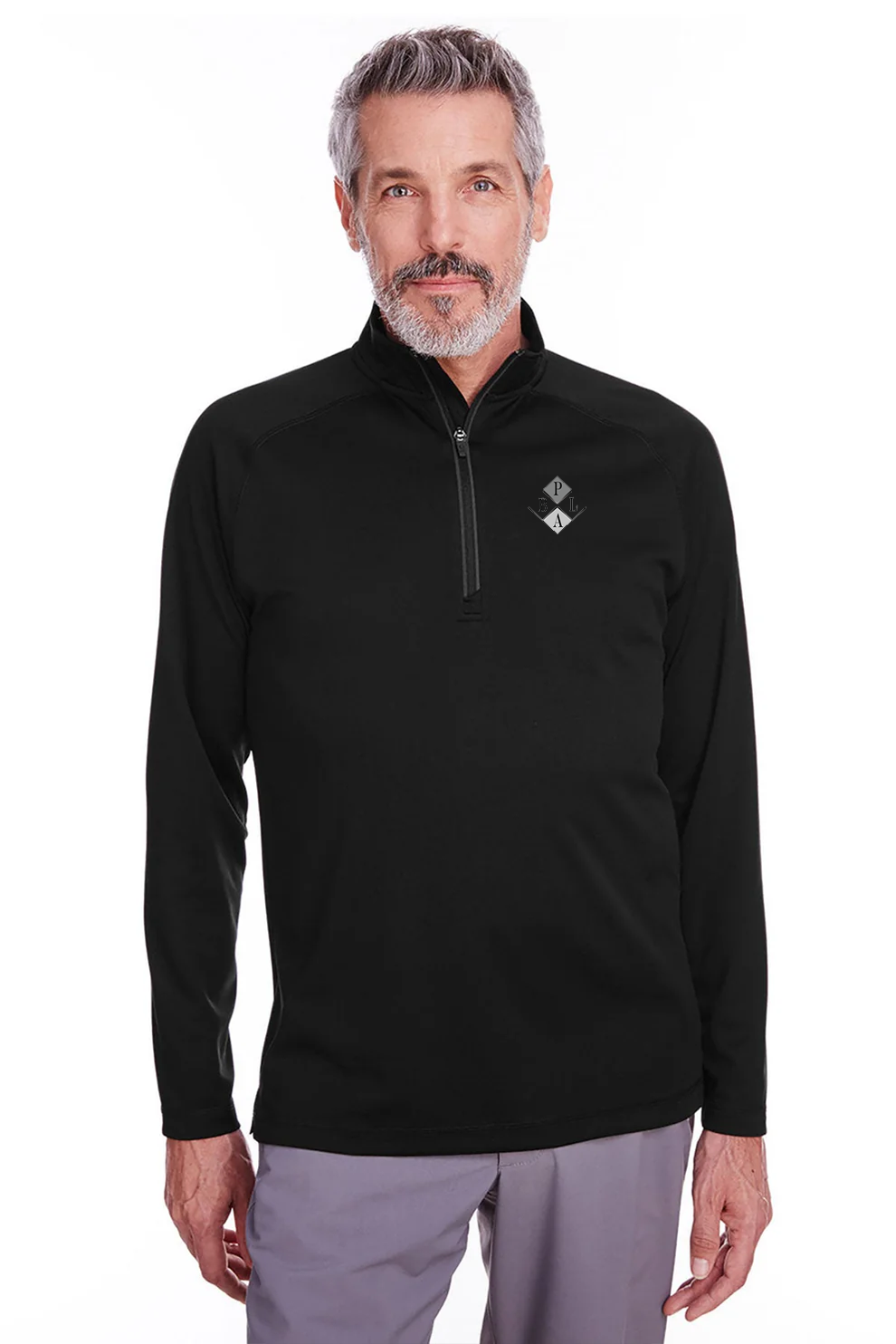 Spyder Freestyle Half-Zip Pullover, Black [PBLA Surveying INC]