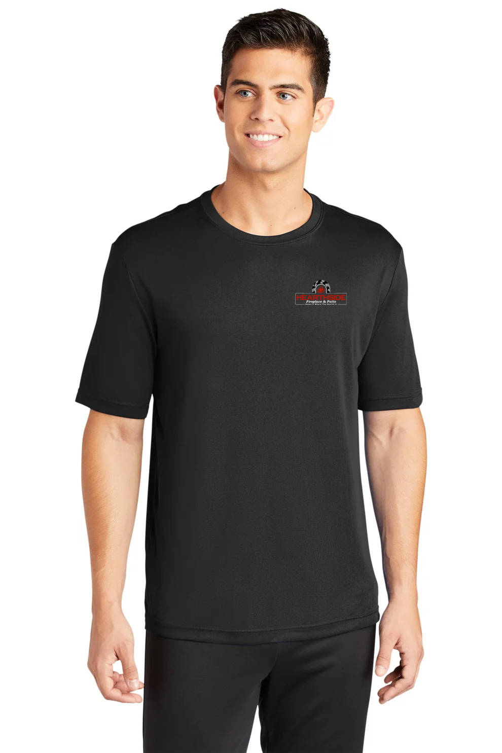 Sport-Tek Tall PosiCharge Competitor Tee, Black [Hearthside ]