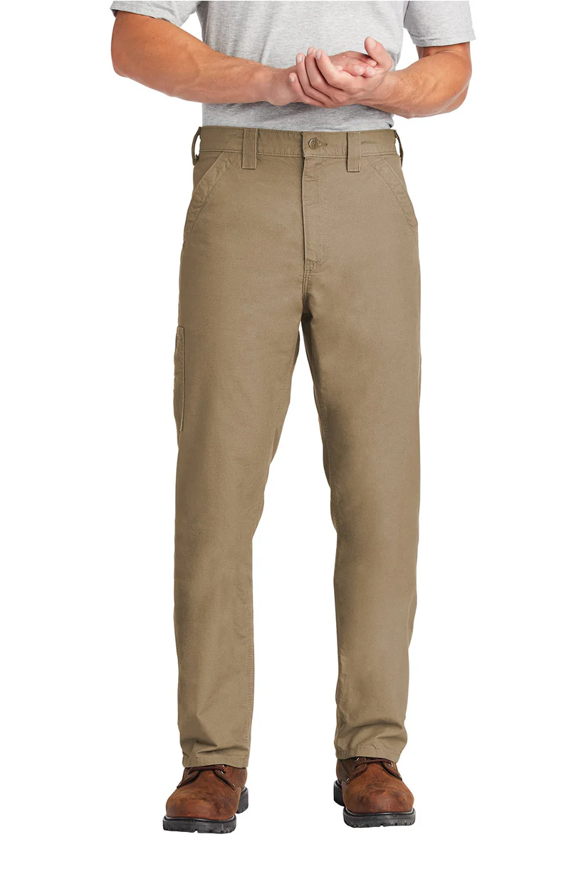 Carhartt Canvas Work Dungaree, Dark Khaki [Solar Pile Driver]