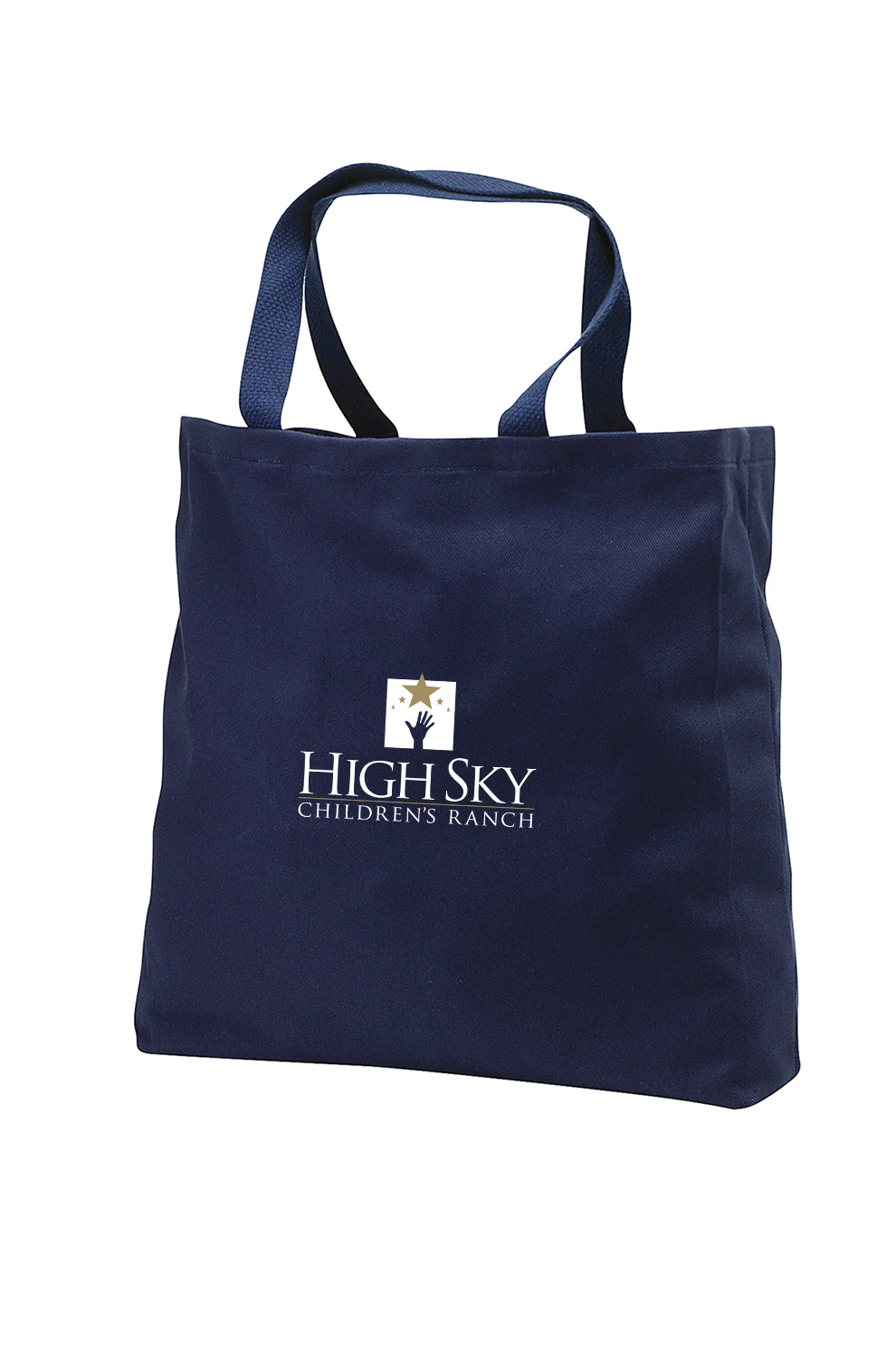 Port Authority Ideal Twill Convention Tote, Navy [High Sky Children's Ranch]