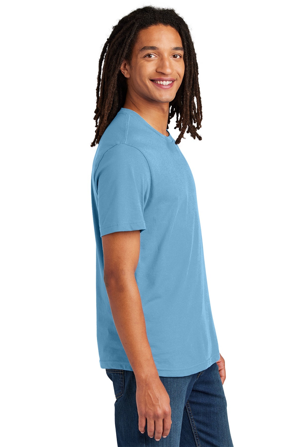 Allmade Unisex Heavyweight Recycled Cotton Custom Tee's, Arctic Blue [Momentum Behavior Analysis]