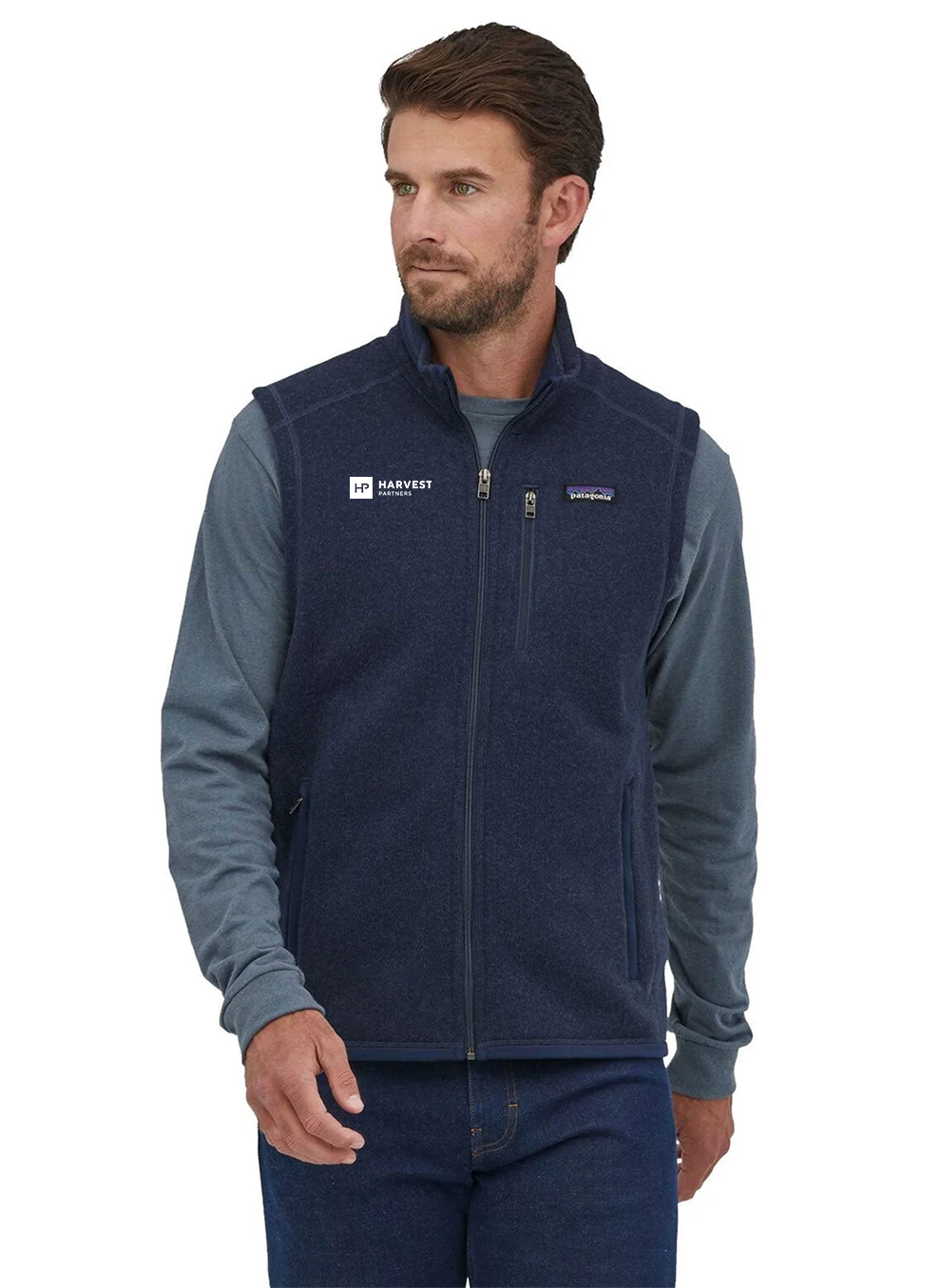 Patagonia Mens Better Sweater Fleece Vest, New Navy [Harvest Partners]