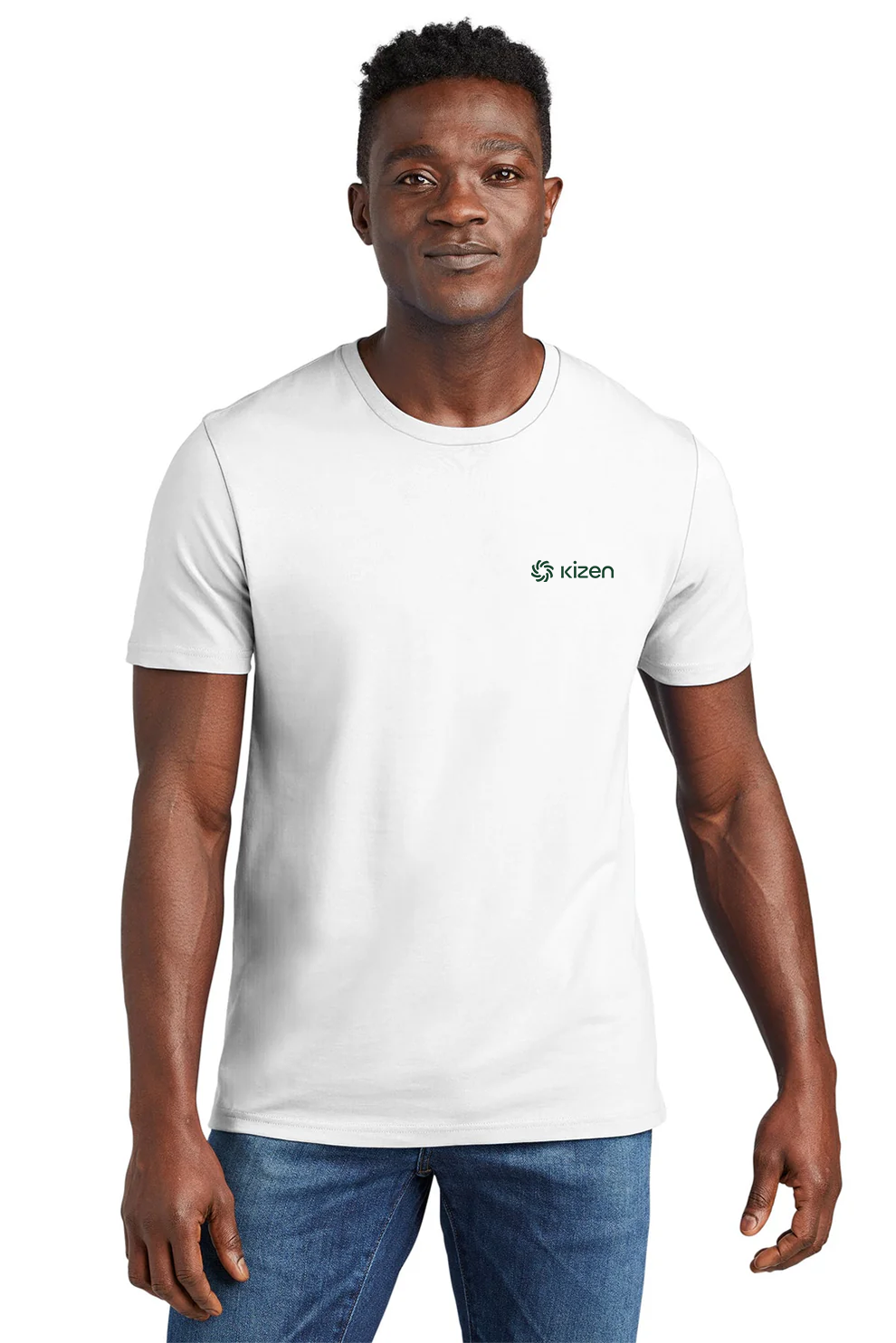 Allmade Unisex Organic Cotton Tee, Bright White [Kizen]